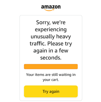 亞馬遜付款頁面出BUG,造成不少賣家訂單下滑