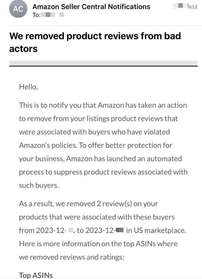 大量賣家已中槍！亞馬遜Review無端被刪“禿”